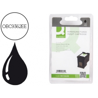 Cartucho de tinta Q-Connect compatible Hp negro nº 336 210 páginas