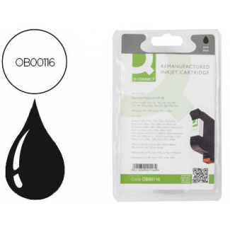 Cartucho de tinta Q-Connect compatible Hp deskjet 710c 720c 810c 815C850 870 880c 890c 895cxi 930c 950 1180c 16 00c 960 970 n.45