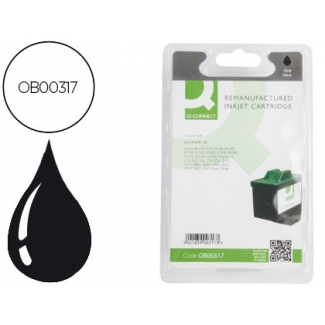 Cartucho de tinta Q-Connect compatible Lexmark color jp Z13 z23 z33 z25 z35 z517 z600 z601 z615 z650 negro altren 16