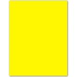 Guarro 200040155 - Paquete de 50 cartulinas, A4, 185 gr/m2, color amarillo canario