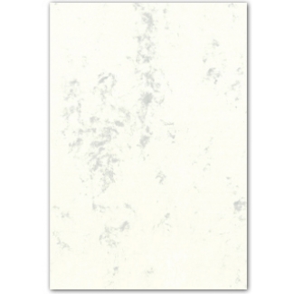 Michel - Paquete de 100 cartulinas marmoleadas, A3, 200 g/m2, color crema claro