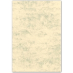 Michel - Paquete de 100 cartulinas marmoleadas, A3, 200 g/m2, color gris