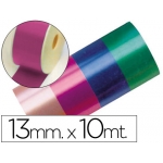 Liderpapel 2412-25 - Cinta fantasía, color fucsia, 10 mt x 13 mm