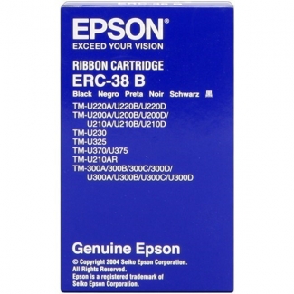 Cinta impresora Epson ERC-38B negra