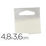 Colgador con adhesivo 3m hang tab rollo etiquetas48x36 mm