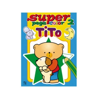 Saldaña CAD069 - Super pega color, cuaderno de actividades y pegatinas