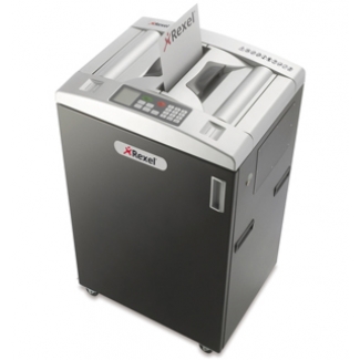 Rexel Auto+ 650 - Destructora de papel, corte en partículas, destruye hasta 7 hojas, con autoalimentación, papelera de 83 litros