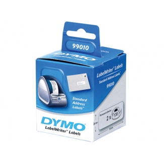 Dymo SO722370 - Etiqueta direcciones, papel, 89 x 28 mm, 2 rollos de 130 etiquetas