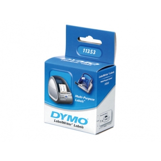 Dymo SO722530 - Etiqueta multifunción, papel, 24 x 12 mm, rollo de 1000 etiquetas