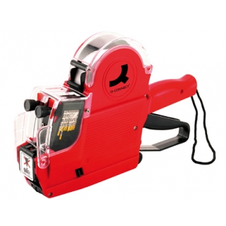 Q-Connect KF00711 - Etiquetadora de 2 líneas / 10 dígitos