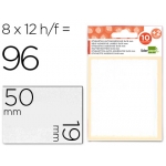 Liderpapel ET10 - Etiquetas adhesivas, 19 mm x 50 mm, sobre de 10 hojas + 2 gratis