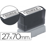 Etiquetas para sellos Brother 27x70