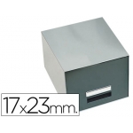 Fichero fichas metálico 500 fichas sin cerradura tamaño 17x23