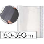 Csp - Forralibro ajustable, con sistema de ajuste adhesivo, polipropileno, 180 x 390 mm