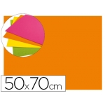 Liderpapel GE23 - Goma eva, espesor de 2 mm, 50 cm x 70 cm, color naranja fluorescente
