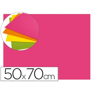Liderpapel GE22 - Goma eva, espesor de 2 mm, 50 cm x 70 cm, color rosa fluorescente