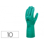 Deltaplus VE801VE-10 - Guante de nitrilo, talla 10/XL, color verde