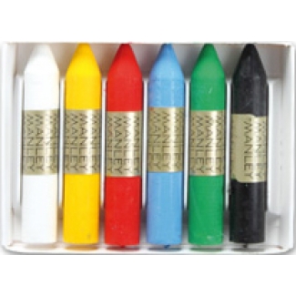 Manley 106 - Ceras blandas, caja de 6 colores