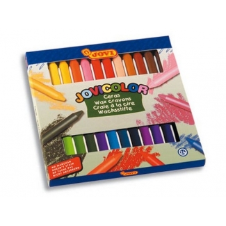 Jovi Jovicolor 980-24 - Ceras duras, caja de 24 colores