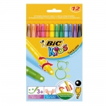 Bic Kids Turn & Colour 880508 - Ceras duras, caja de 12 colores