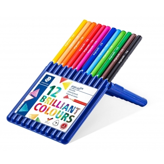 Staedtler Ergosoft 157SB12 - Lápices de colores, caja de 12 colores