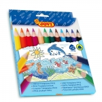 Jovi Maxi 735/12 - Lápices de colores, caja de 12 colores