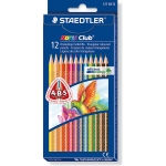 Staedtler Noris Club Slim 127NC12 - Lápices de colores, caja de 12 colores