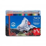 Caran dAche Prismalo Aquarelle CD999-330 - Lápices de colores acuarelables, caja metálica de 30 colores