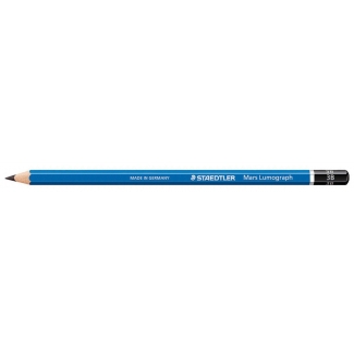 Staedtler Mars Lumograph 100 - Lápiz de grafito, 3B