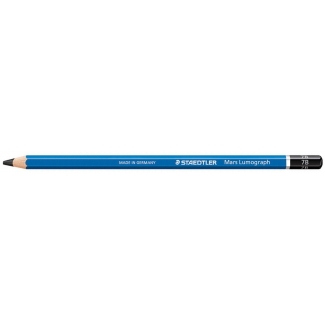 Staedtler Mars Lumograph 100 - Lápiz de grafito, 7B