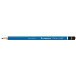 Staedtler Mars Lumograph 100 - Lápiz de grafito, B
