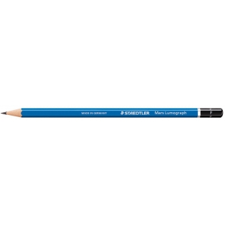 Staedtler Mars Lumograph 100 - Lápiz de grafito, F