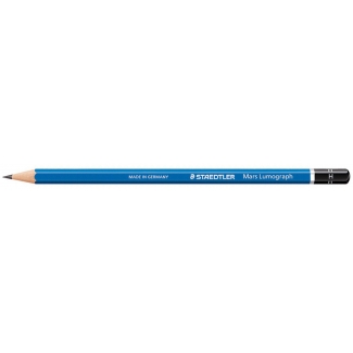Staedtler Mars Lumograph 100 - Lápiz de grafito, H