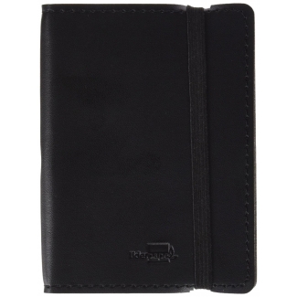 Liderpapel LG02 - Libreta encolada, tapa símil piel, tamaño A7, 120 hojas de 70 gr, cuadrícula de 4 mm, sin margen, color negro