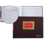 Miquelrius 4079 - Libro de caja, tamaño cuarto apaisado, 100 hojas