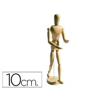 Artist - Maniqui de pintura, madera, 10 cm