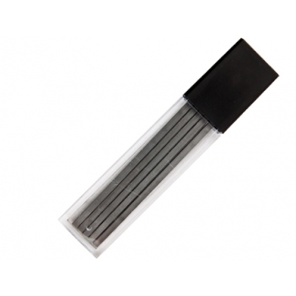 Liderpapel MG04 - Minas de grafito, rectangulares, 2 x 0,9 HB, estuche de 12 unidades