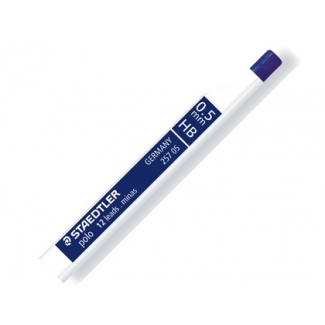 Staedtler polo 25705HB - Minas de grafito, 0,5 HB, tubo de 12 unidades
