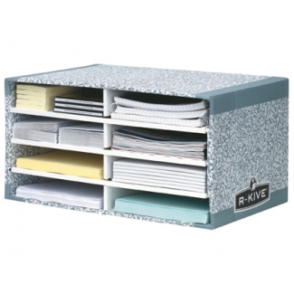 Modulo clasificador cartón Fellowes con 8 compartimentos 490x310x260 mm