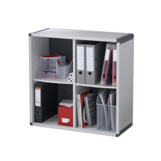 Mueble estantería 4 casillas Fast-PaperFlow 790x790x330 mm