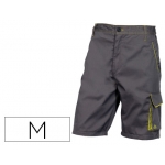 Deltaplus M6BERGR-TM - Pantalón corto de trabajo, color gris, talla M