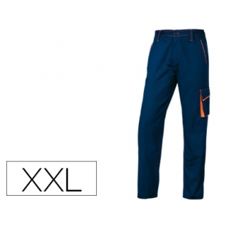 Deltaplus M6PANBM-XX - Pantalón de trabajo, color azul, talla XXL