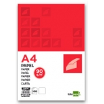 Liderpapel PA06 - Papel, A4, 100 hojas de 90 gramos, liso