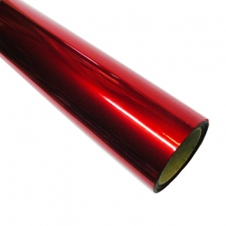 Liderpapel CL22 - Papel celofán, rollo de 60 cm x 10 metros, color rojo