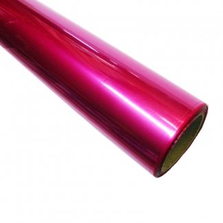 Liderpapel CL27 - Papel celofán, rollo de 60 cm x 10 metros, color rosa