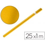 Papel color kraft Liderpapel amarillo oro rollo 25 mt