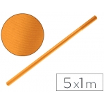 Papel color kraft Liderpapel marron havana rollo 5x1 mt