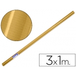 Papel color kraft oro rollo 3x1 mt