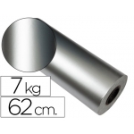 Papel fantasía verjurado star color plata bobina 62 cm 7 kg