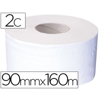Tork Jumbo 605092 - Papel higiénico, rollo de 90 mm x 160 mt
